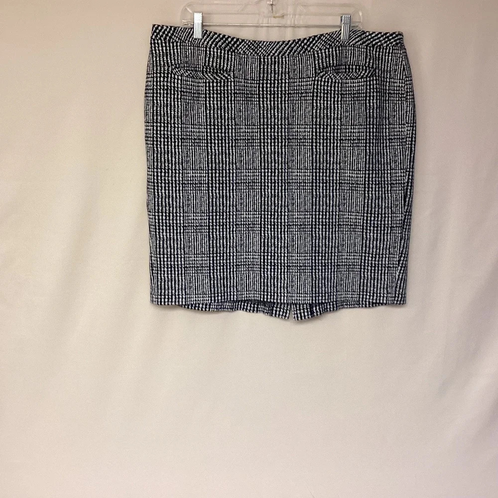 Talbots Skirt Mini Plaid Office Classic Preppy Career Academia  Womens SZ 16W